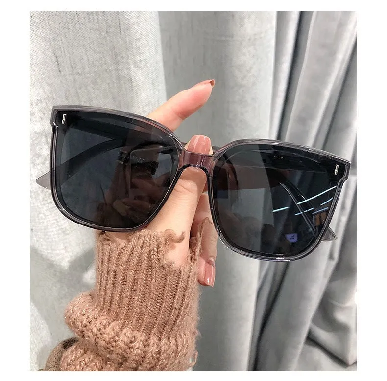 Sunglasses sun Shades Women Protection UV Protection High Profile Figure to Make Big Face Thin Looked unisex