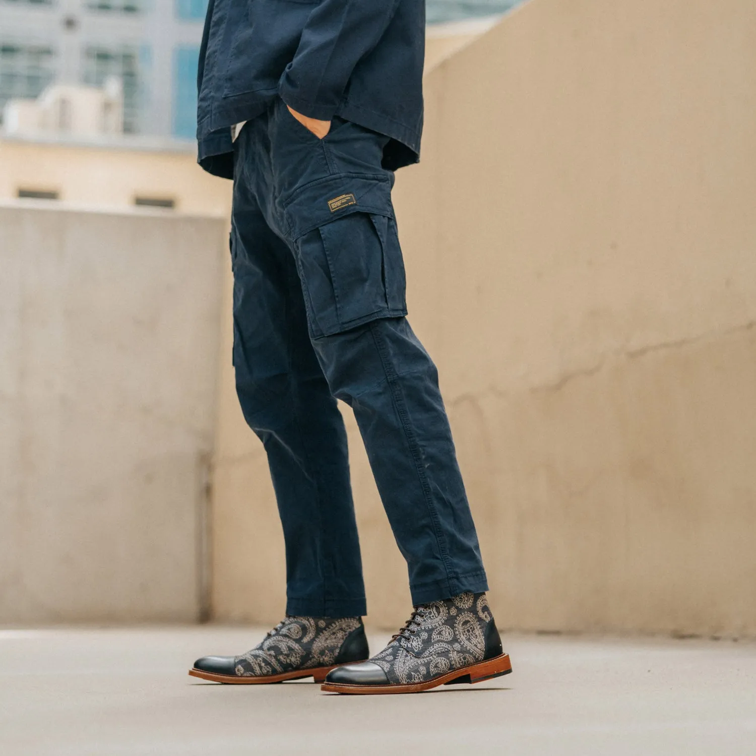 The Jack in Blue Paisley (Last Chance, Final Sale)
