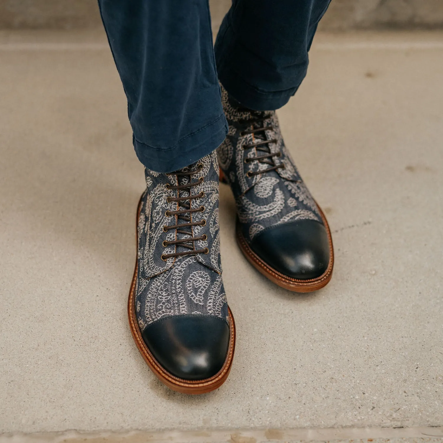 The Jack in Blue Paisley (Last Chance, Final Sale)