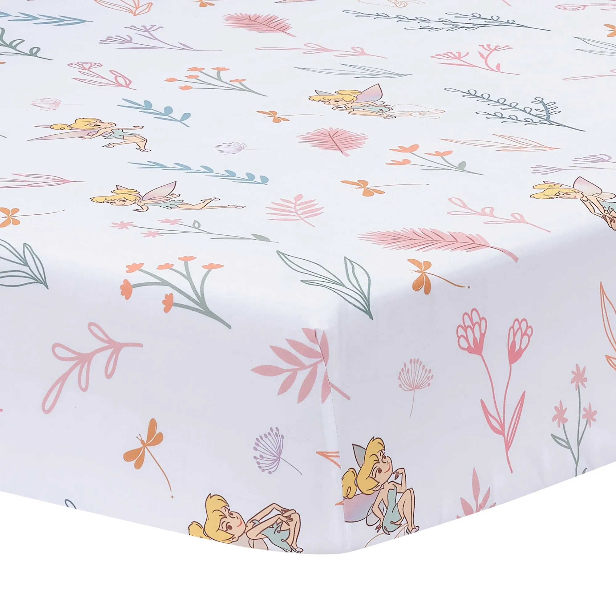 Tinker Bell Fitted Crib Sheet