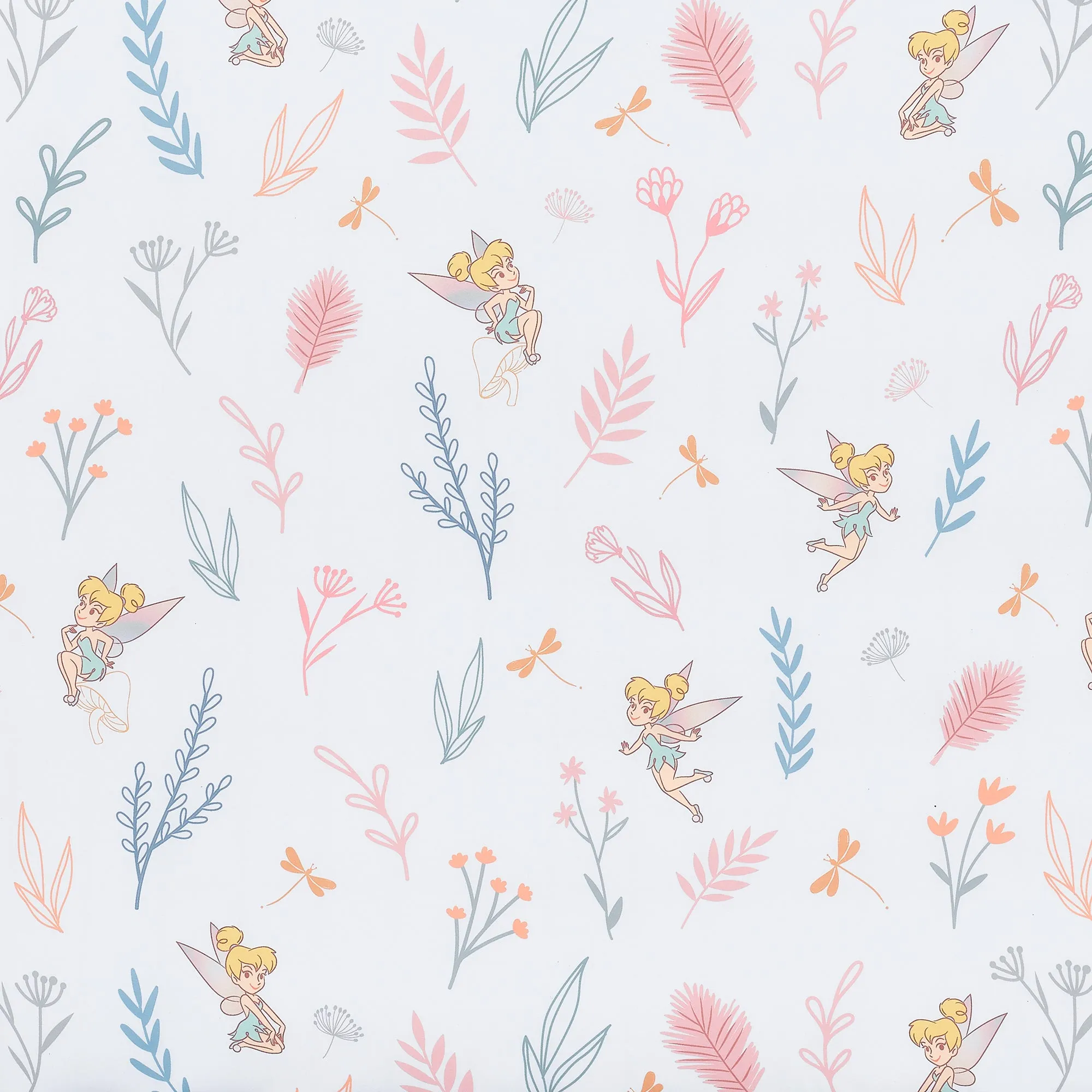 Tinker Bell Fitted Crib Sheet