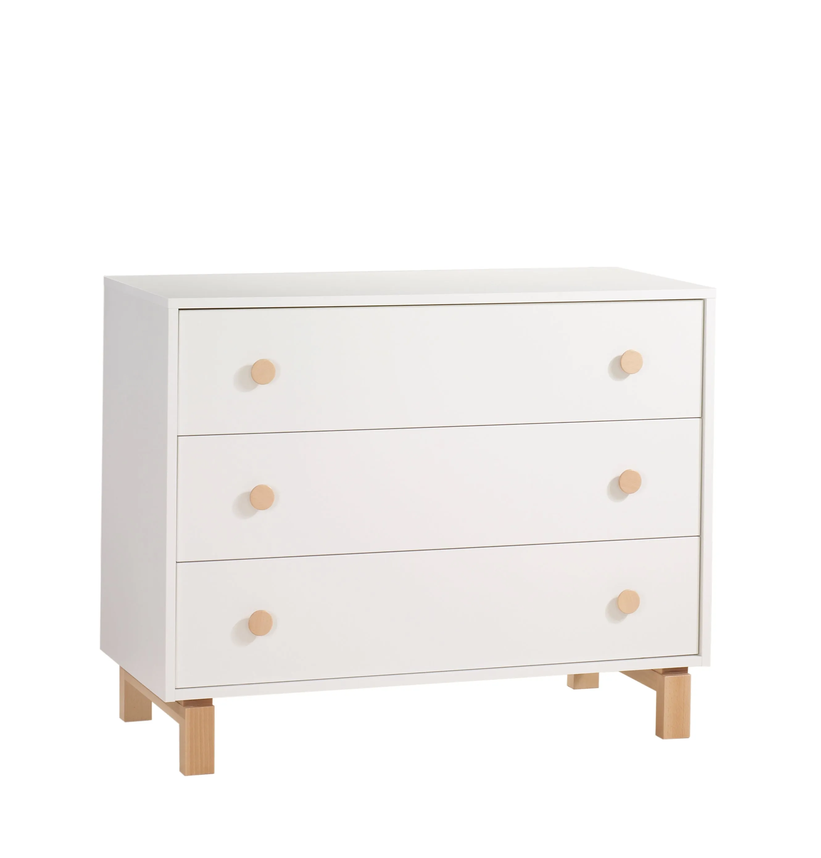 Tulip Bjorn Classic Crib & 3 Drawer Dresser XL Set