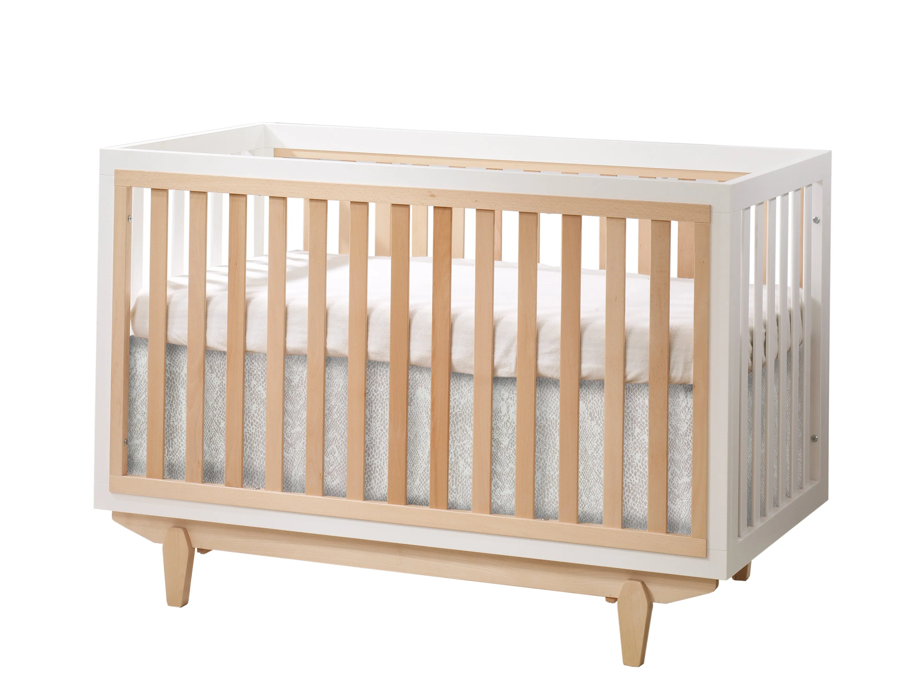 Tulip Tate Classic Convertible Crib & 3 Drawer Dresser Set