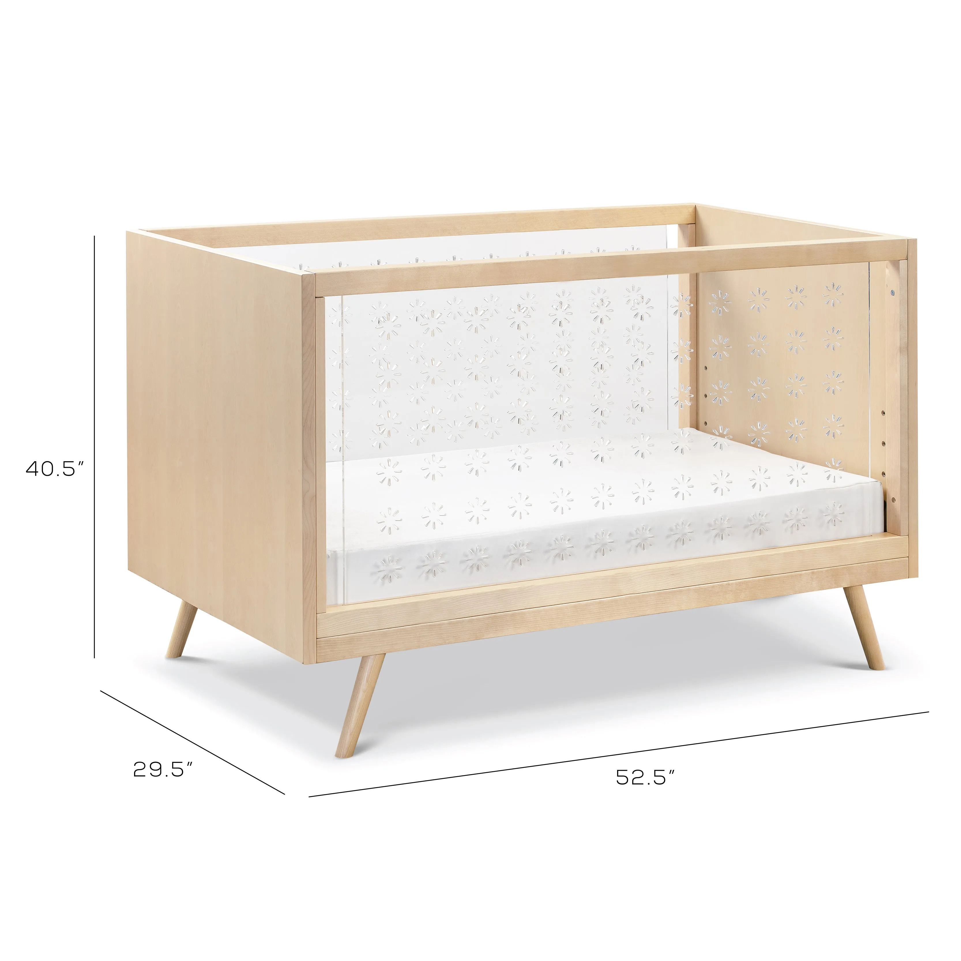 Ubabub Nifty Clear 3-In-1 Crib