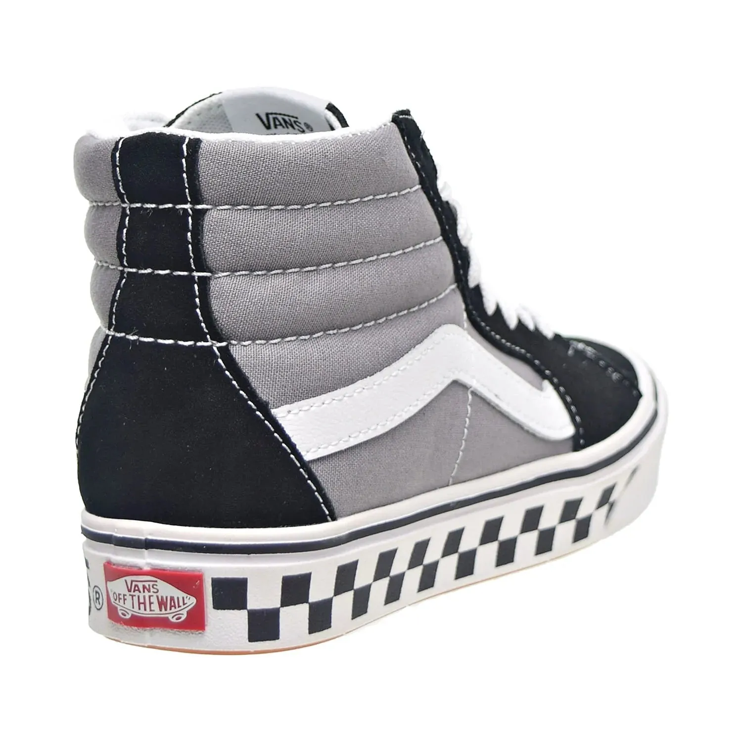 Vans Comfycush Sk8-Hi Men's Shoes Black/Frost Grey