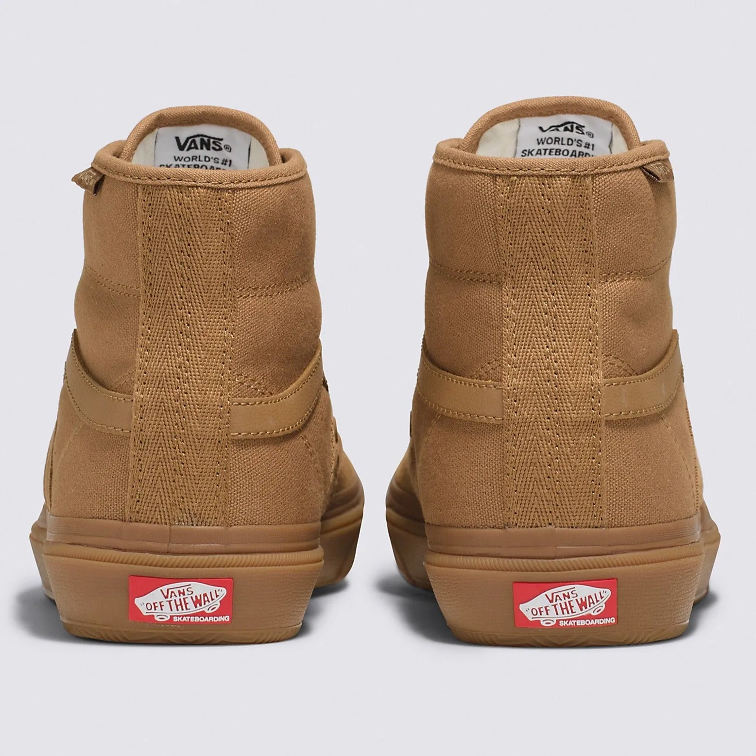 Vans Gilbert Crockett High Skateboard Shoe - Brown/Gum
