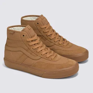 Vans Gilbert Crockett High Skateboard Shoe - Brown/Gum