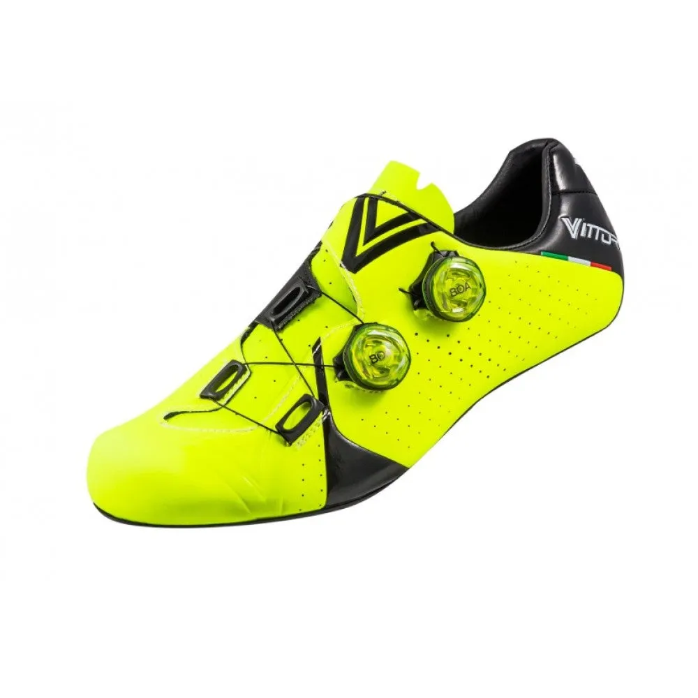 Vittoria Road Cycling Shoes Carbon Sole Velar Yellow/Black