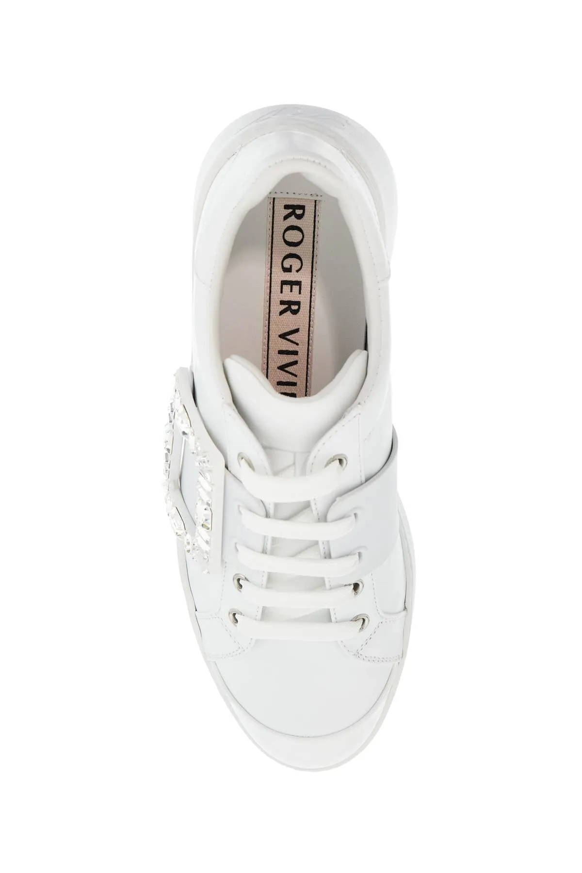 Viv Skate Crystal-Embellished Sneakers