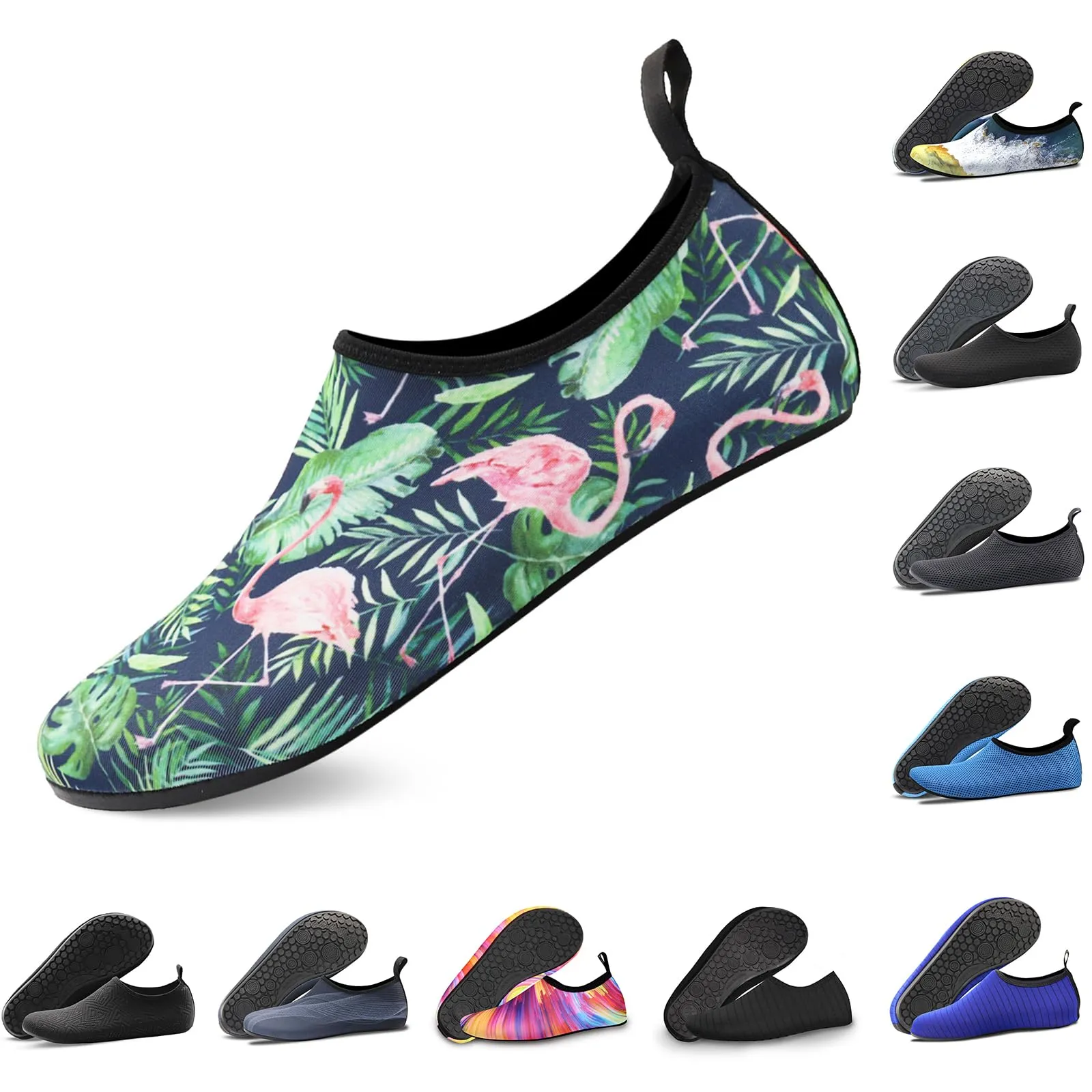 Water Shoes for Women Quick-Dry Aqua Socks Men Barefoot Shoes Swim Beach Accessories Slip-On Yoga Surf Aquatic Sports