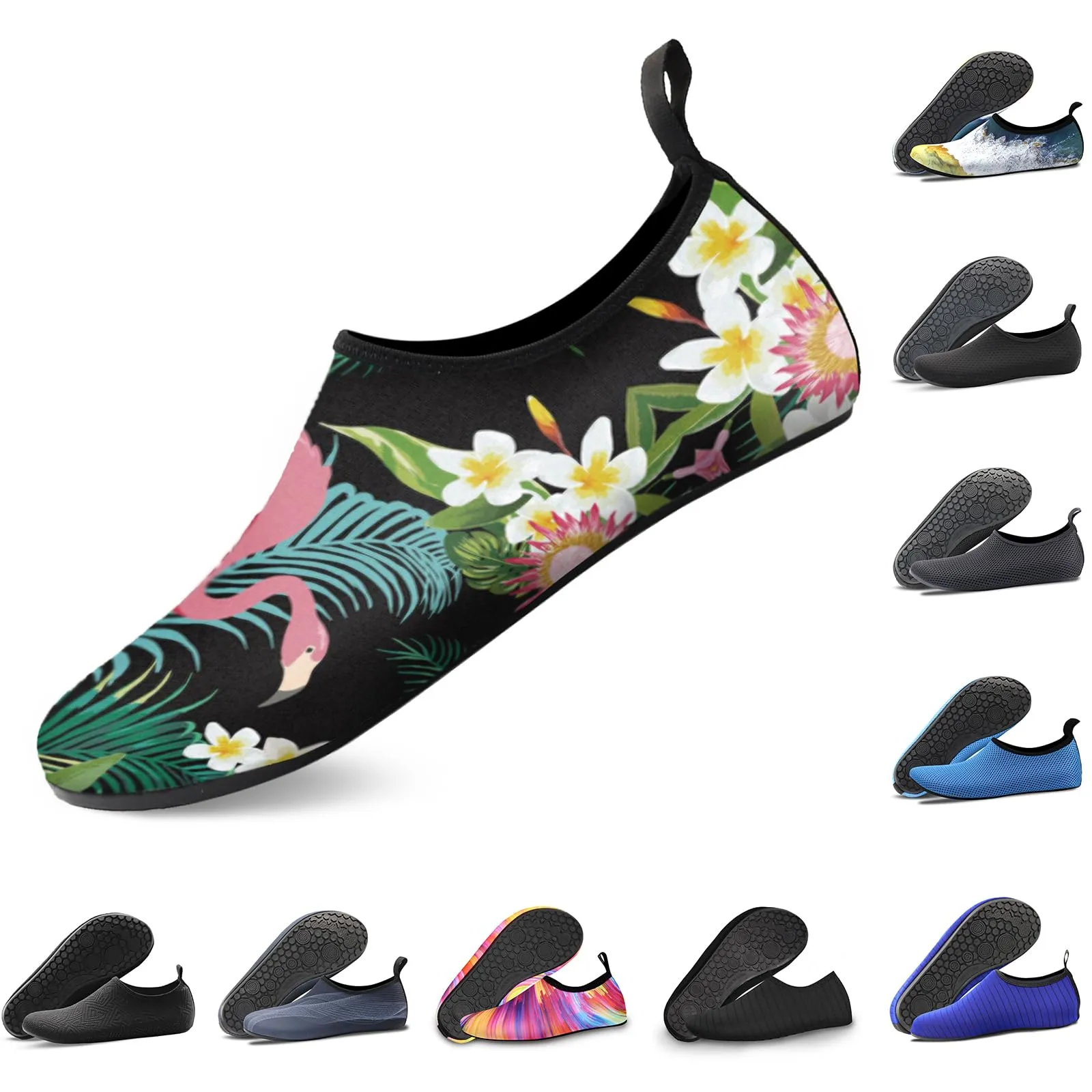 Water Shoes for Women Quick-Dry Aqua Socks Men Barefoot Shoes Swim Beach Accessories Slip-On Yoga Surf Aquatic Sports