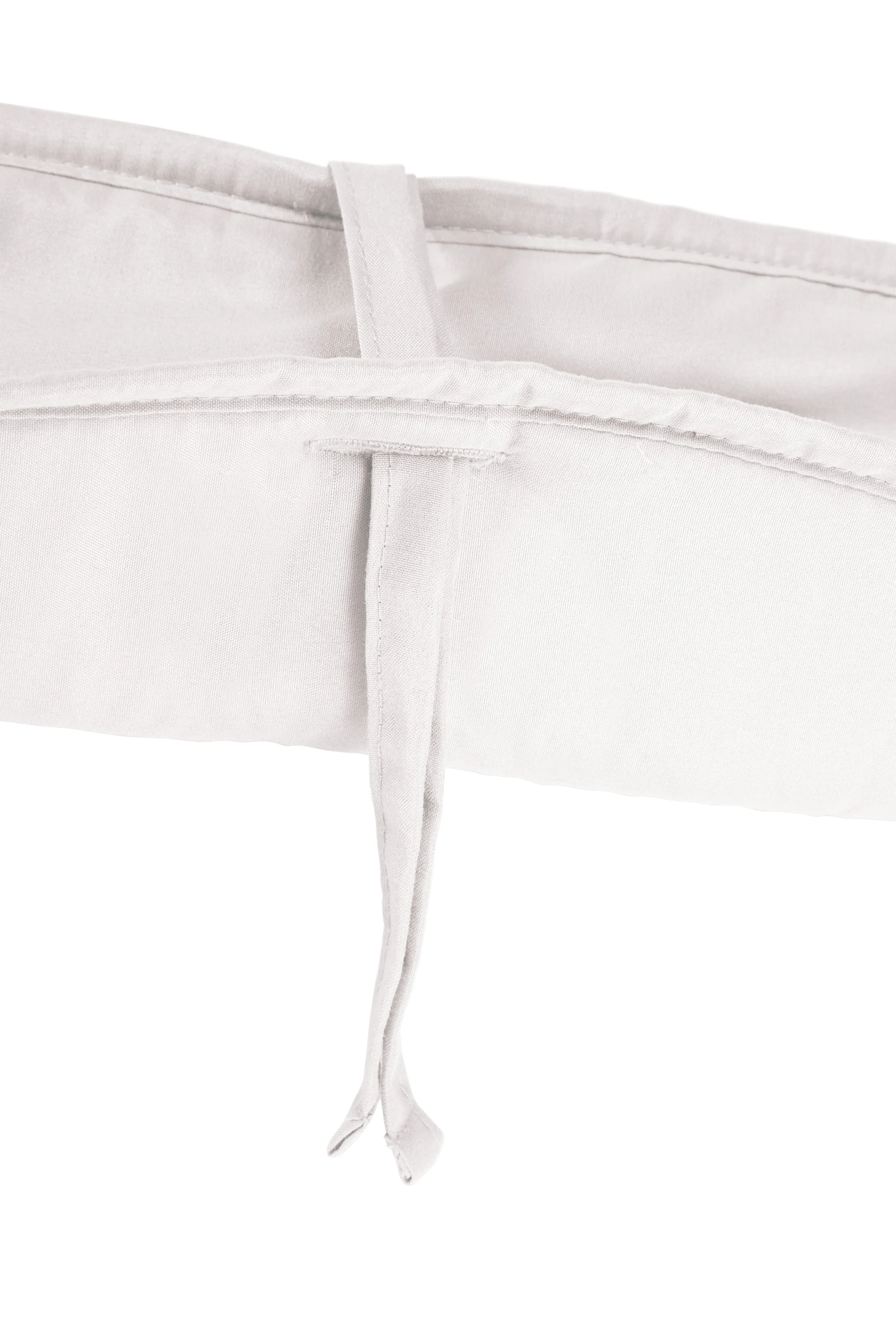 White 3-Piece Padded Baby Crib Rail Cover Set