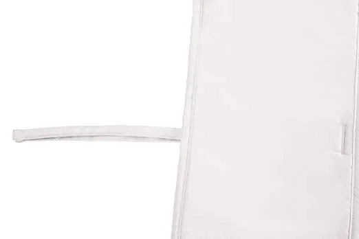 White Crib Rail Guard - 2 Piece