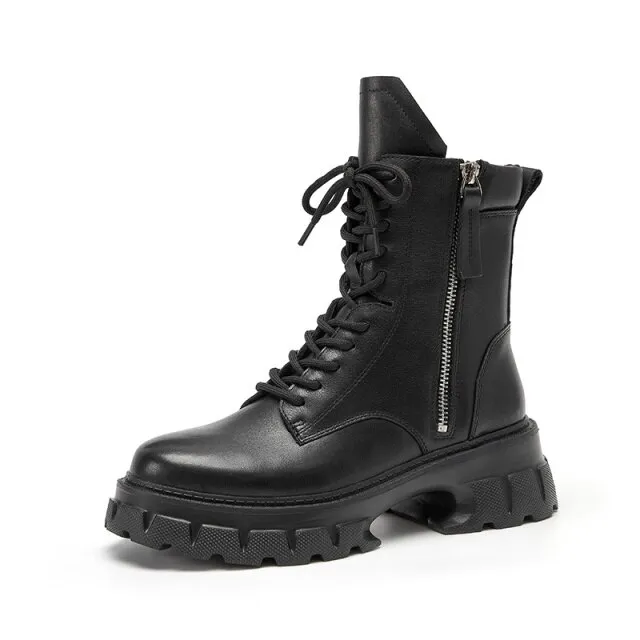 Zon Women's High Quality Leather Boots